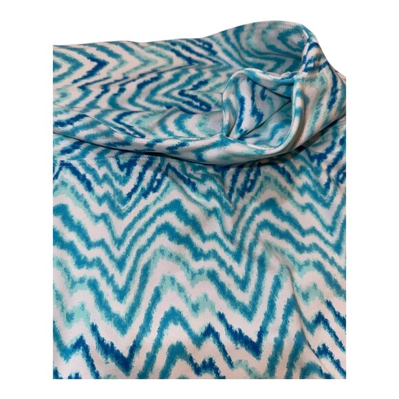 UV Skinz Blue & Green Pull On UPF 50+Athletic & Swim Skort Pocket Women's 3XL - Picture 5 of 10